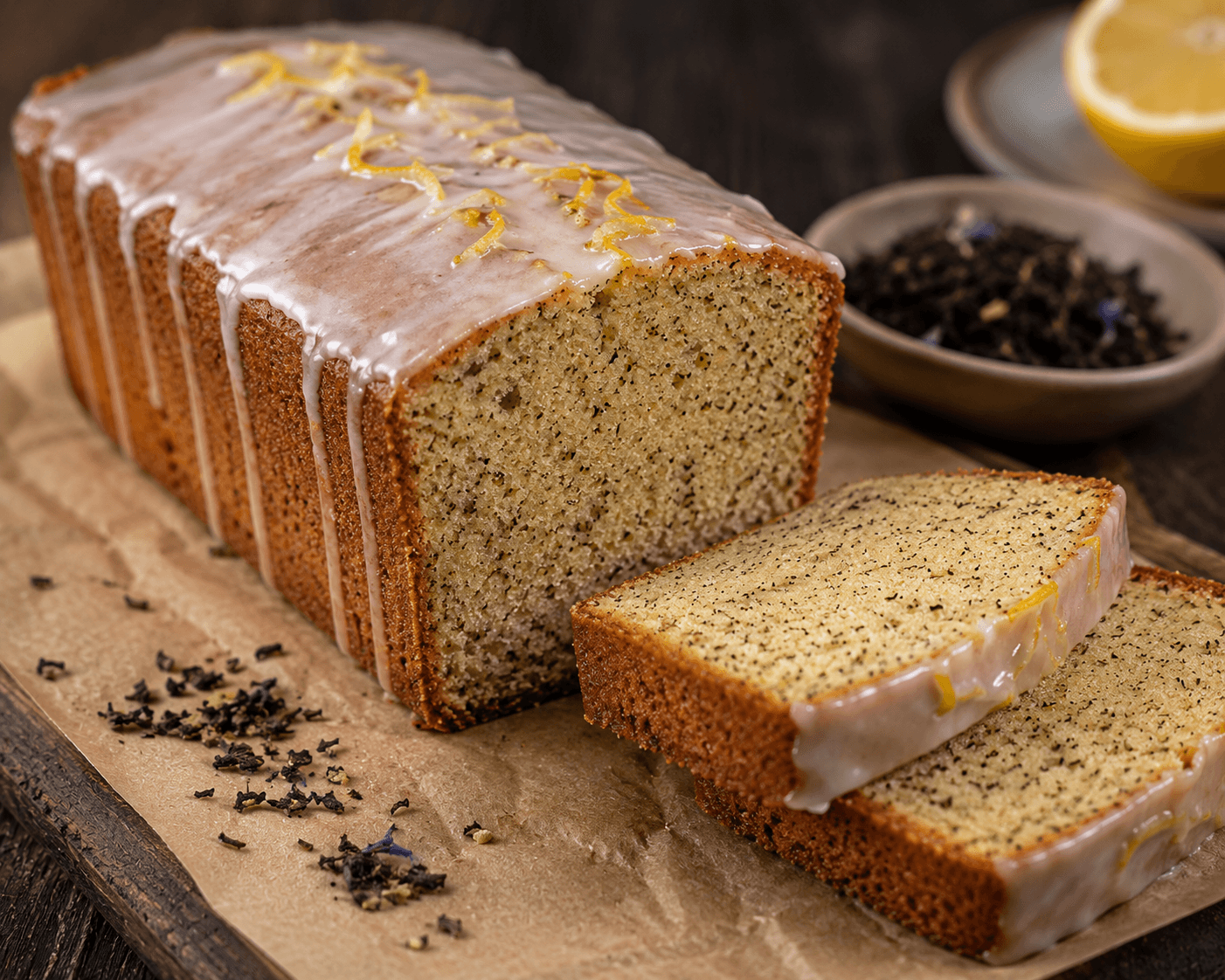 Earl Grey Pound Cake